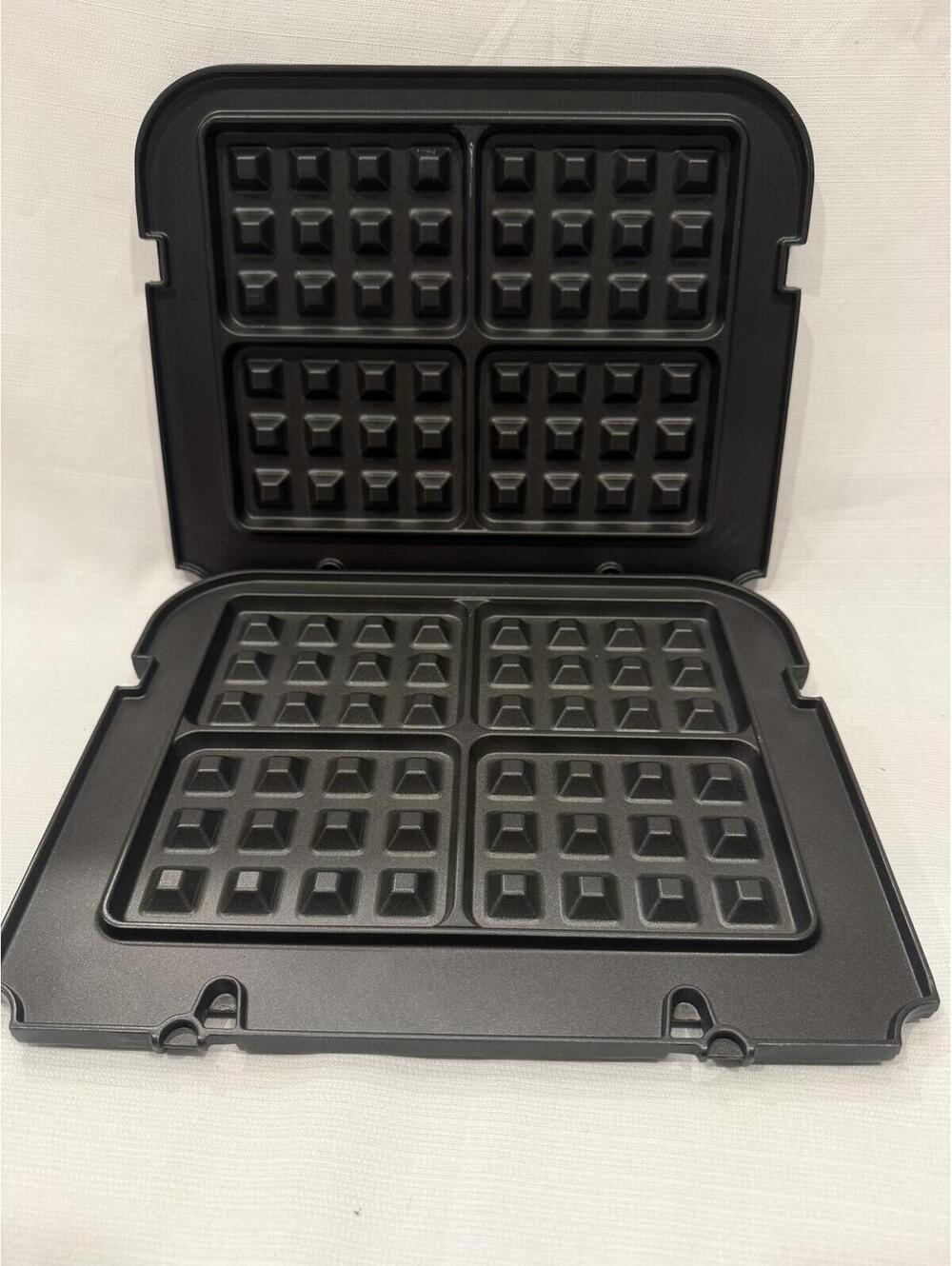 Cuisinart Waffle Plates Black Double Belgian Waffle Maker